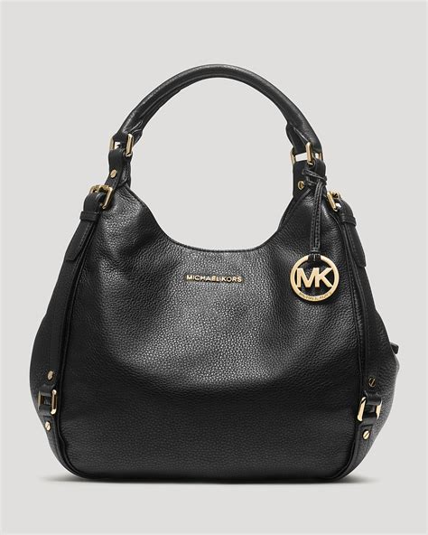 large hobo leather astoe michael kors|Michael Kors leather hobo.